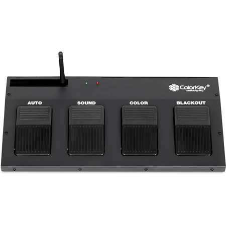 ColorKey Wireless Footswitch Controller for PartyBar Mobile 150/250 and PartyBar Pro