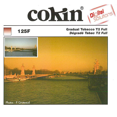 Cokin XP125F T2 - Graduated Tobacco Filter - Full, 2-Stops, X-Pro Series