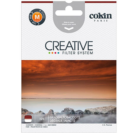 Cokin XP125 T2 - Graduated Tobacco Filter - Hard Edge, 3-Stops, X-Pro Series