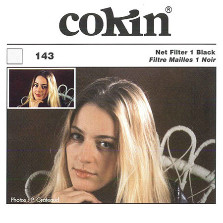 Cokin Z143 Black Net Diffuser Filter #1-4x4"/100x100mm Z-Pro Series