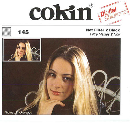 Cokin Z145 Black Net Diffuser Filter #2-4x4"/100x100mm Z-Pro Series