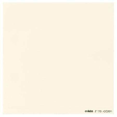 Cokin Z723 Yellow Color Correction Filter CC20Y - 4x4"/100x100mm Z-Pro Series