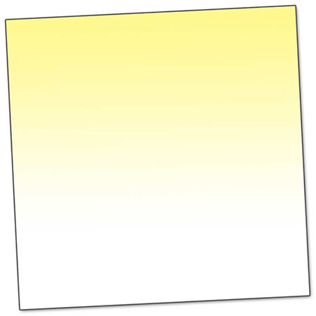 Cokin P660 Y1 - Graduated Fluorescent Yellow Filter - Hard Edge, 1/3-Stop, "P"