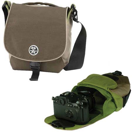 Crumpler 3 Million Dollar Home Photo Bag, Color: Dark Brown / Oatmeal / Pale Olive