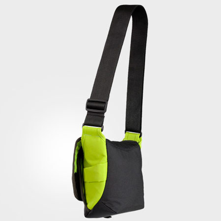 Crumpler 4 Million Dollar Home Shoulder Bag, Blk/Green