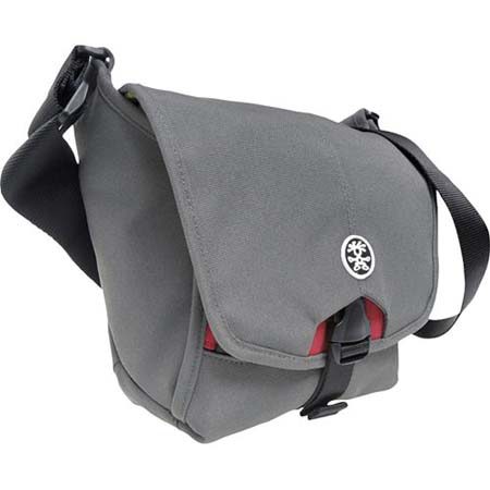 Crumpler 4 Million Dollar Home Shoulder Bag, Grey/Red