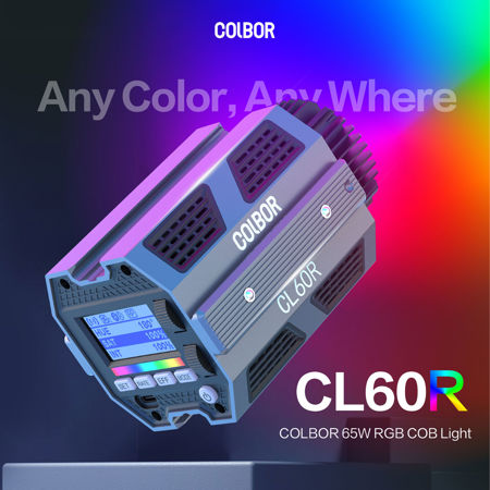Colbor CL60R 65W RGB COB LED Video Light CL60R - Adorama