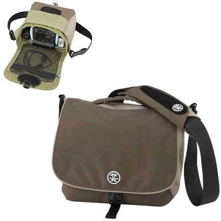 Crumpler 6 Million Dollar Home Photo Bag, Color: Dark Brown / Oatmeal / Pale Olive