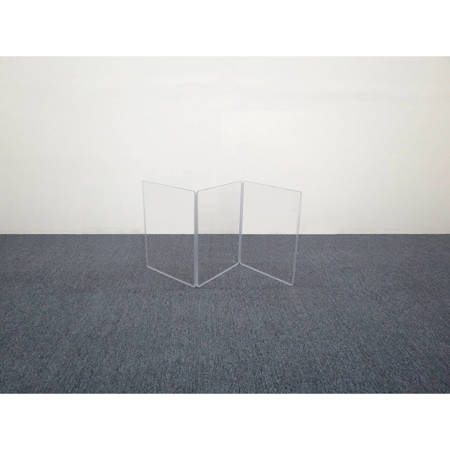ClearSonic A18 24x54" CSP Clear Acrylic 3-Section Panel