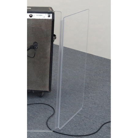 ClearSonic A1834 CSP 18" Wide Clear Acrylic Side Panels for AmpPac 32 Amp Shield