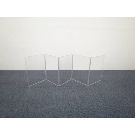 ClearSonic A18 24x90" CSP Clear Acrylic 5-Section Panel