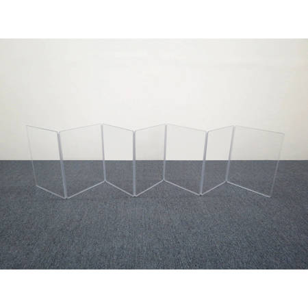 ClearSonic A18 24x126" CSP Clear Acrylic 7-Section Panel