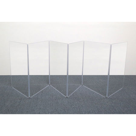 ClearSonic A3 12x3' CSP Clear Acrylic 6-Section Panelfor Speaker Cabinets