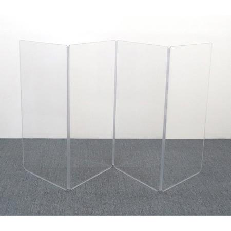 ClearSonic A4 8x4' CSP Clear Acrylic 4-Section Panel