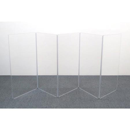 ClearSonic A4 10x4' CSP Clear Acrylic 5-Section Panel
