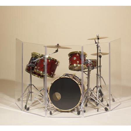 ClearSonic A4 12x4' CSP Clear Acrylic 6-Section Panel