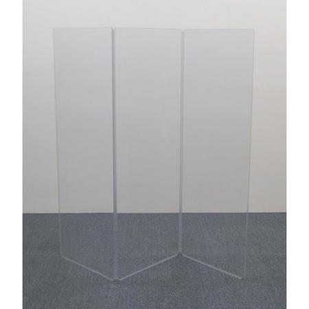 ClearSonic A5 6x5.5' CSP Clear Acrylic 3-Section Panel
