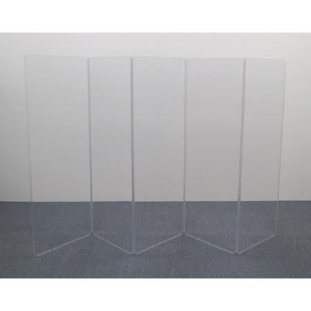 ClearSonic A5 10x5.5' CSP Clear Acrylic 5-Section Panel