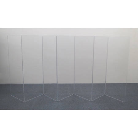 ClearSonic A5 14x5.5' CSP Clear Acrylic 7-Section Panel