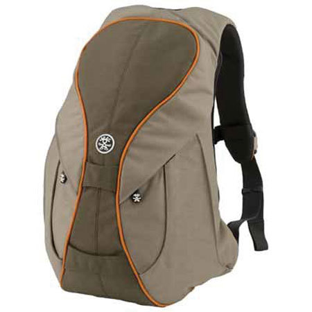 Crumpler The Beer Back Laptop Backpack, for Screens up to 17.1", Color: Dark Brown/ Oatmeal / Dark Orange