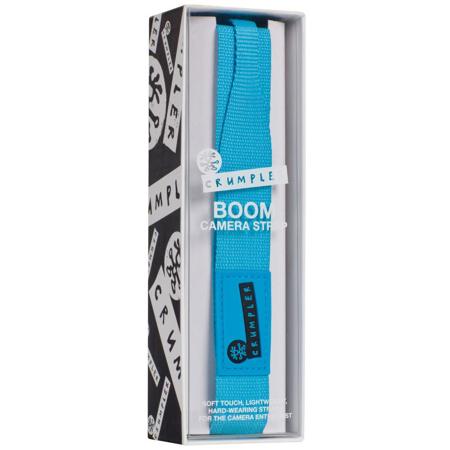 Crumpler Boom Neck Strap, Sky Blue Logo