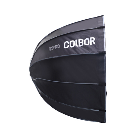 Colbor BP90 35.4" Quick-Release Parabolic Bowens Mount Softbox with Grid
