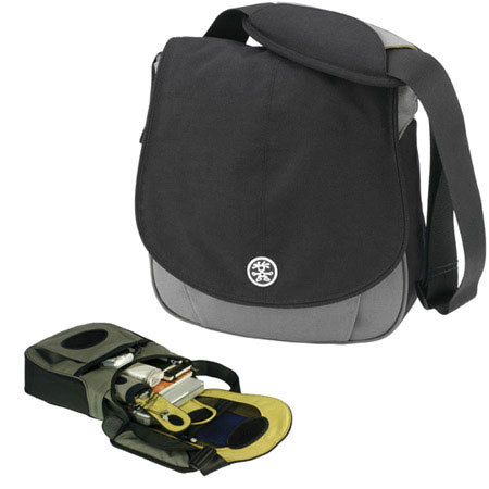 Crumpler The Breakfast Buffet Bag, for up to 12" Screen Laptops, Black / Mid Grey