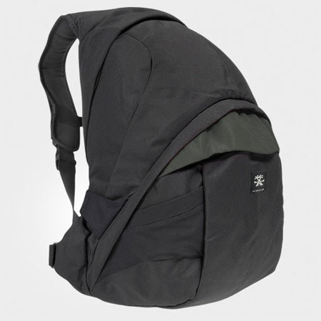 Crumpler Customary Barge Deluxe Backpack, Blk/Gunmetal