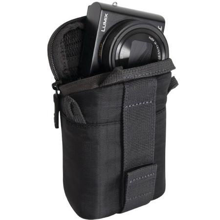 Crumpler The Drewbob 100 Camera Pouch, Ripstop Nylon, Black/Black Anthracite