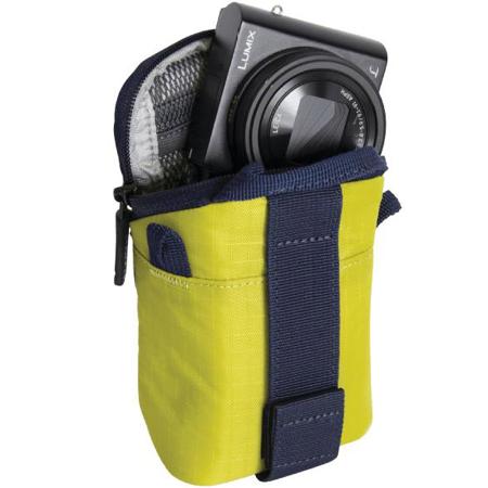 Crumpler The Drewbob 100 Camera Pouch, Ripstop Nylon, Lime/Dark Blue
