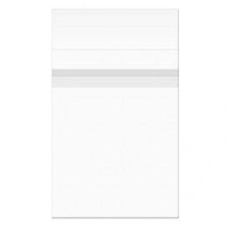 ClearBags 8-7/16 x 10-1/4in Storage Bags, Flap, 100