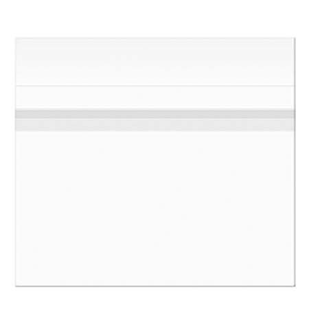 ClearBags 16-7/16x20-1/8" Crystal Clear, Protective Polypropylene Storage Bags, with Flap, 100 Bags