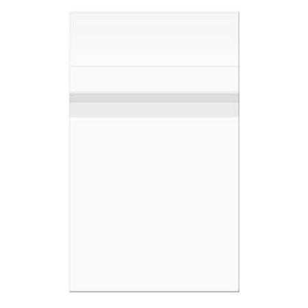 ClearBags 17-7/16x22-1/4" Crystal Clear, Protective Polypropylene Storage Bags, with Flap, 100 Bags