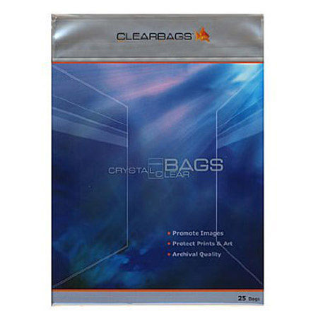 ClearBags 11-7/16 x 17-1/4in Storage Bags, with Flap - 25 Bags
