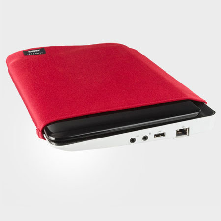 Crumpler The Fug 10 inch Netbook Sleeve, Rust Red