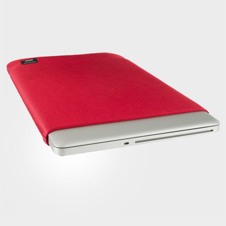 Crumpler The Fug Laptop Sleeve for 15in Macbook, Red
