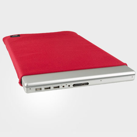 Crumpler The Fug Laptop Sleeve for 17in Macbook, Red