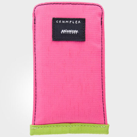 Crumpler Freckle for iPhone Pouch, Black/Pink/Green