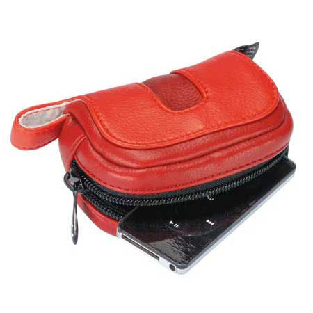 Crumpler Hoo-jah (S) Camera Clutch Pouch, Light Red/Red