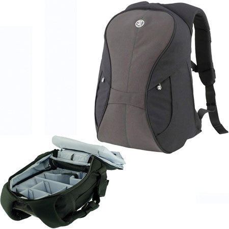 Crumpler The Keystone Photo/ Laptop Backpack, for Screens up to 14", Color: Gun Metal/ Black / Mid Grey