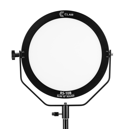 CLAR Slim 10" Round Bi-Color LED Studio Light