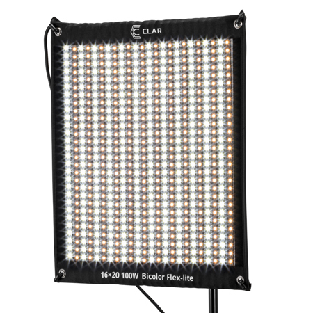 Clar FlexLite 16x20in / 40x51cm 100W Rollable Wireless Bicolor SMD LED Panel