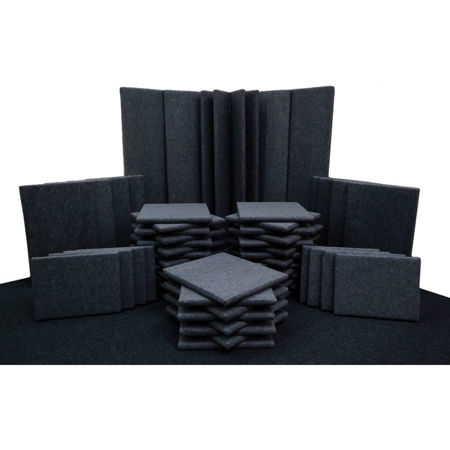 ClearSonic StudioPac 40, Includes 36x S2 SORBER Baffle, 8x S3 SORBER Baffle, 8x S1 SORBER Baffle and 4x BassTrap 5