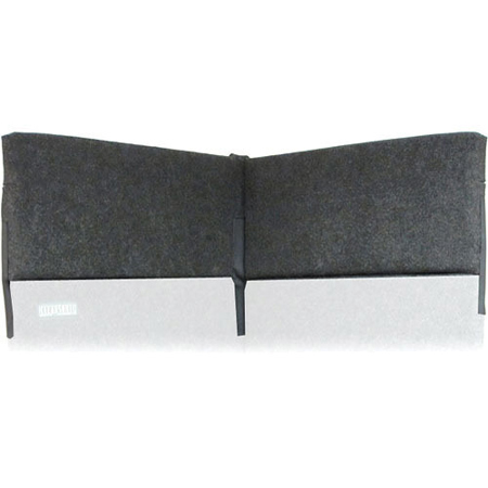 ClearSonic SX12-2 12x48" 2-Section SORBER Height Extender, Dark Charcoal Gray