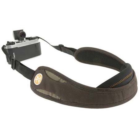 Crumpler Industry Disgrace Strap, Brn/Org, 19.7 x 2.5in