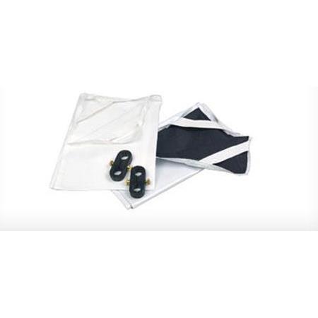 Chimera 42x 72" Fabric for Frame/Panel Reflectors, White/Black