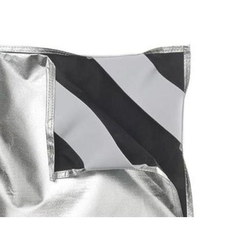 Chimera Silver/Black Fabric for 48 x 72" Panel Frame