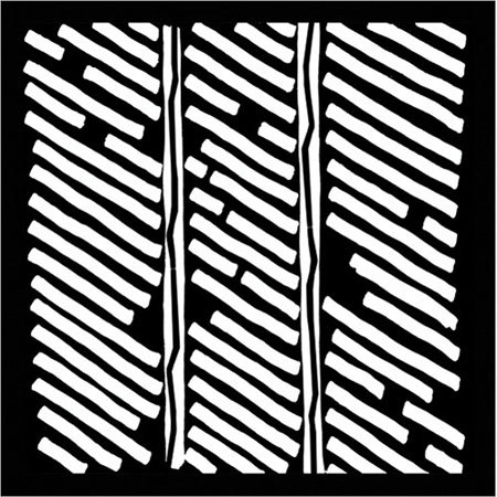 Chimera Urban Series Rain Window Pattern, 22x22"