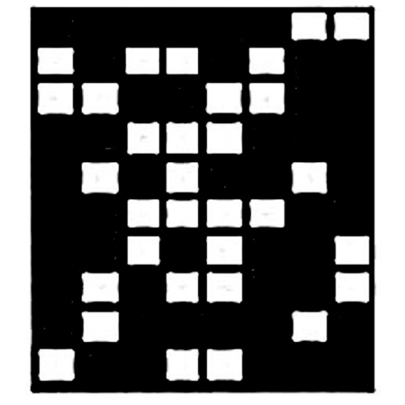Chimera Window Pattern for 24 x 24" Micro Frame, Domino