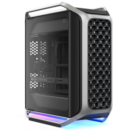 CoolerMaster COSMOS ALPHA Tempered Glass E-ATX Full Tower Case, Black/Silver